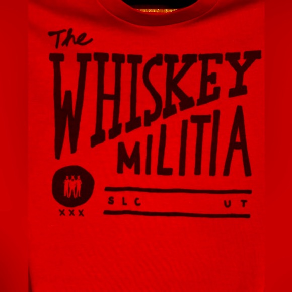The WHISKEY MILITIA tee - Picture 1 of 2